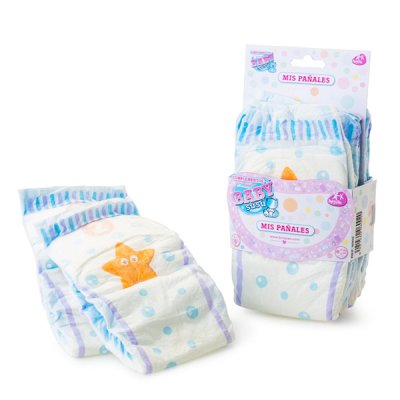 Dukke Tilbehør Berjuan Baby Susu Diapers Set