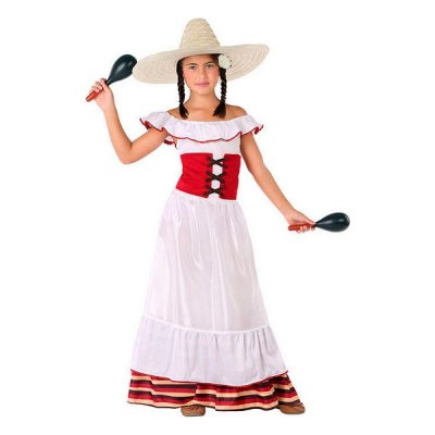 Kostume til børn 110855 Mexicansk dame