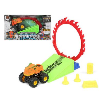 Legetøjssæt med køretøjer Dino Monster 110820 (9 pcs)