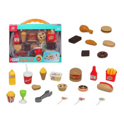 Legetøjssæt Burger Set (28 x 20 cm)