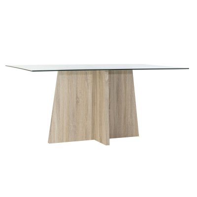 Spisebord DKD Home Decor Krystal Træ MDF (160 x 90 x 75 cm)