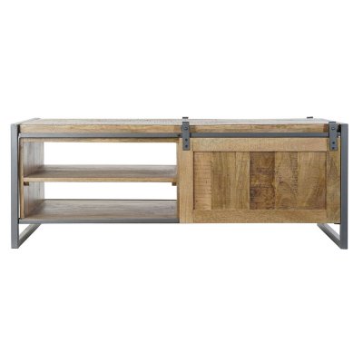 Sofabord DKD Home Decor Metal Mangotræ (120.5 x 60 x 43 cm)