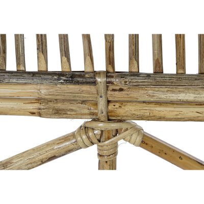 DKD Home Decor Sengegavl DKD Home Decor Hvid Natur 178 x 4 x 128 cm