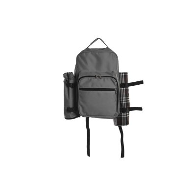 DKD Home Decor Picnic-sæt DKD Home Decor 28,5 x 20 x 39 cm Mørkegrå