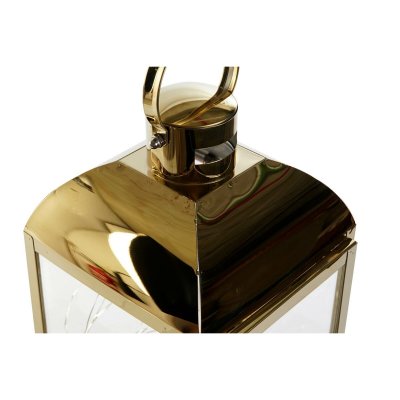 DKD Home Decor Laantarn DKD Home Decor Gylden Rustfrit stål 15 x 14 x 36 cm