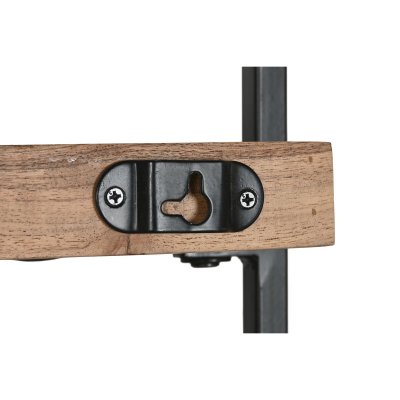 Home ESPRIT Flaskereol Home ESPRIT Sort Natur 65 x 25 x 35 cm