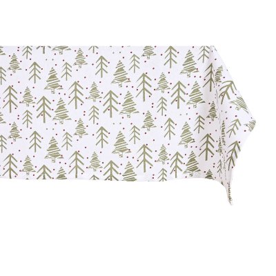 Pletafvisende dug af syntetisk harpiks Home ESPRIT Hvid Grøn Beige (5 Dele)