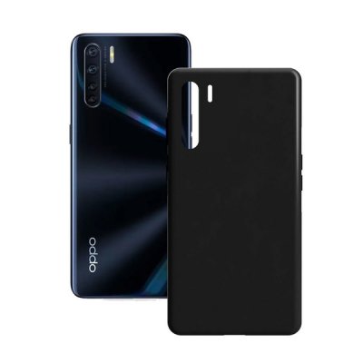 Mobilcover Oppo A91 Contact Silk TPU Sort