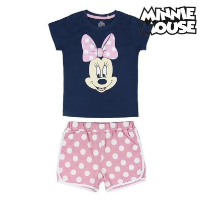 Børnepyjamasser Minnie Mouse 73728 (Størrelse: 8 år)