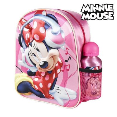 3D Børnetaske Minnie Mouse Pink