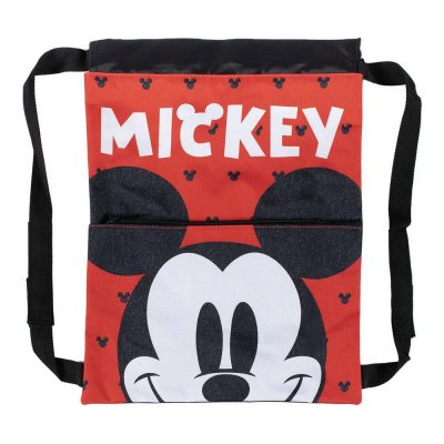 Børnerygsæk Mickey Mouse Rød 27 x 33 x 1 cm