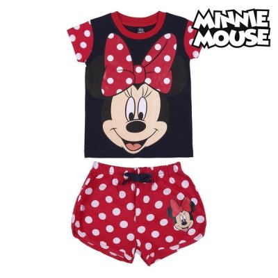 Nattøj Børns Minnie Mouse Rød (Størrelse: 4 år)