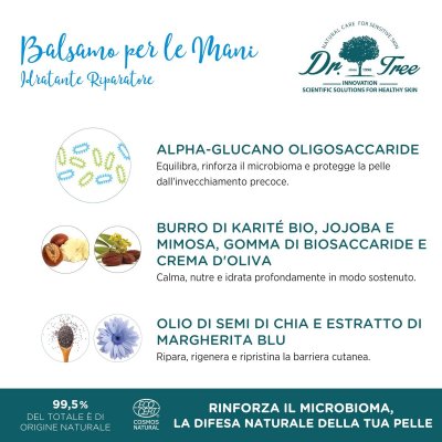 Dr. Tree Fugtgivende Fodcreme Dr. Tree REPARADOR BÁLSAMO 50 ml