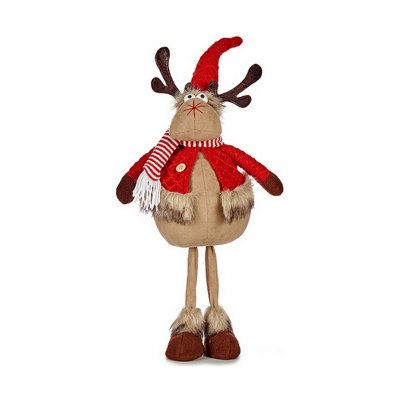 Krist+ Julerensdyr Krist+ Brun Rød 24 x 63 x 27 cm