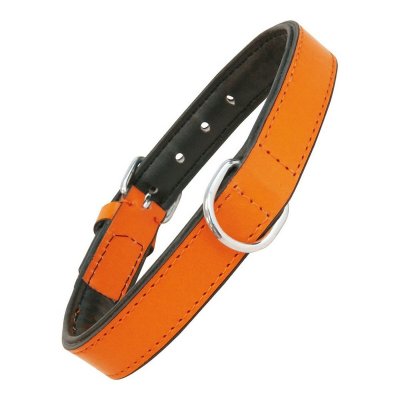 Gloria Hundehalsbånd Gloria Med puder orange (30 x 1,5 cm)