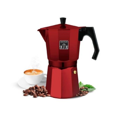 Cecotec Italiensk Kaffekande Cecotec Mokclassic 900 Rød