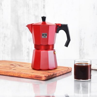 Cecotec Italiensk Kaffekande Cecotec Mokclassic 900 Rød