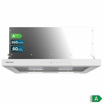 Cecotec Klokke Cecotec Bolero Flux TLT 605500 Hvid 490 m3/h 60 cm