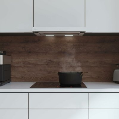 Cecotec Klokke Cecotec Bolero Flux TLT 605500 Hvid 490 m3/h 60 cm