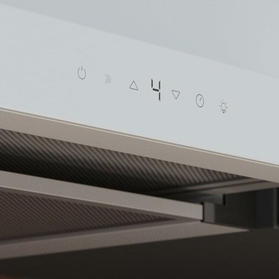 Cecotec Klokke Cecotec Bolero Flux TLT 605500 Hvid 490 m3/h 60 cm