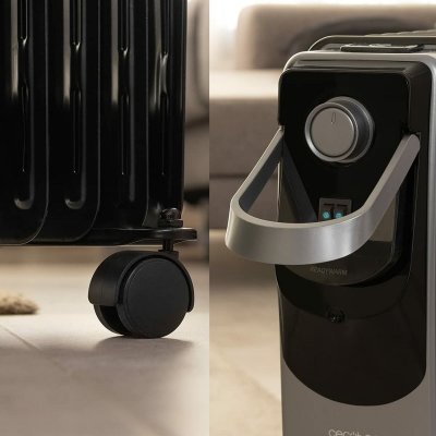 Cecotec Oljefylt Radiator ReadyWarm 7000 Space 1500 W Svart