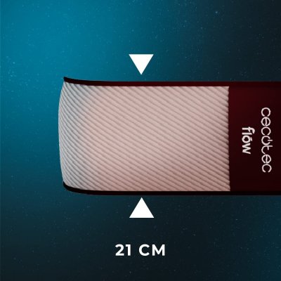 Cecotec Flow PureVital 1900 viskoelastisk madras 105x200 cm medium-fast ergonomisk