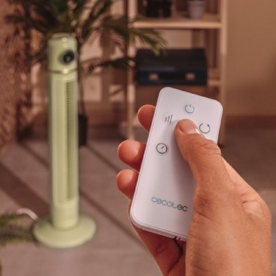 Cecotec Tårnventilator Cecotec EnergySilence 1090 Skyline Retro Smart Grøn 40 W