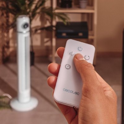 Cecotec Tårnventilator Cecotec EnergySilence 1090 Skyline Retro Smart Hvid 40 W