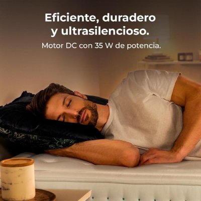 Cecotec Loftsventilator Cecotec EnergySilence Aero 5295 GoldWhite Ø 132 cm Hvid Gylden 18 W 35 W