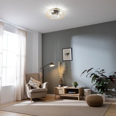 Cecotec Loftsventilator med lys Cecotec EnergySilence LampAero 600 20 W 70 W Træ