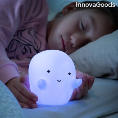 Spøgelse multifarvet LED-lampe Glowy InnovaGoods