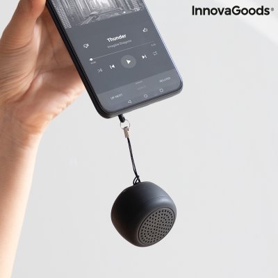 InnovaGoods Genopladelig bærbar trådløs mini-højttaler Miund InnovaGoods