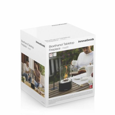 InnovaGoods Dekorativ biopejs - bordmodel Heatfir InnovaGoods