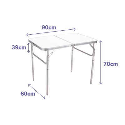 Sammenklappeligt bord Marbueno 90 x 39/70 x 60 cm Multifarvet