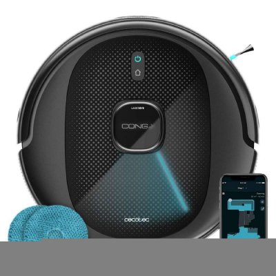 Cecotec Robotstøvsuger Cecotec 9990 AI Spin Revolution Ultra Power 5200 mAh