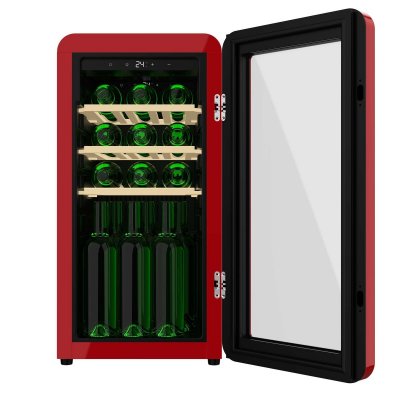 Cecotec Vinoteca 18 flasker Bolero GrandSommelier Origin 18 Rød