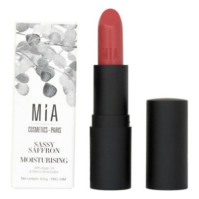 Fugtgivende Læbestift Mia Cosmetics Paris 511-Sassy Saffron (4 g)