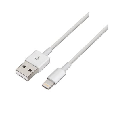 USB til Lightning-kabel Aisens A102-0036 Hvid 2 m