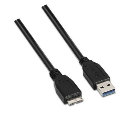 USB-kabel Aisens A105-0043 Sort 1 m