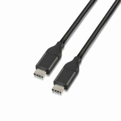 USB-C 3.1 kabel Aisens A107-0061 Sort 1 m