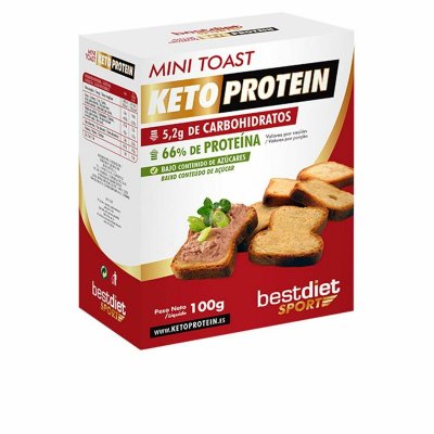 Ristet brød Keto Protein Mini Toast Protein 100 g