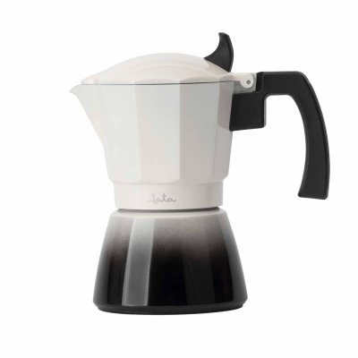 JATA Italiensk Kaffekande JATA HCAF2403 Flødefarvet Aluminium 3 Skodelice