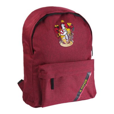 Skoletaske Harry Potter Mørkerød (31 x 44 x 16 cm)