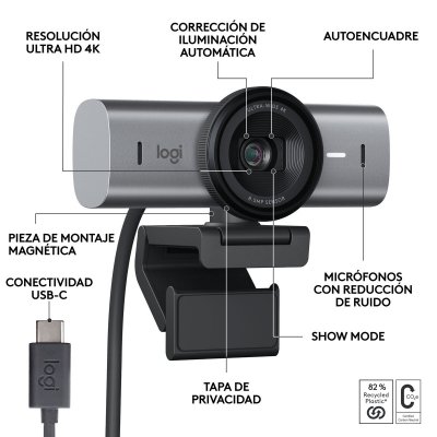 Logitech Webcam Logitech 960-001559 4K Ultra HD