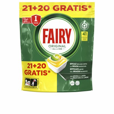 Fairy Opvaskemaskine tabletter Fairy FAIRY TODO EN 1 LIMON