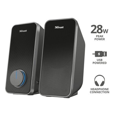 Trust PC-højttalere Trust 20179 Sort 14 W