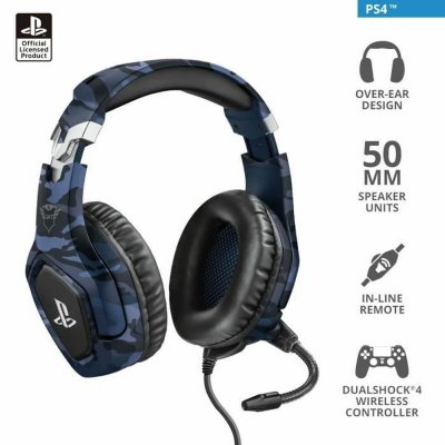 Trust Hovedtelefoner Trust GXT 488 Forze PS4 Blå