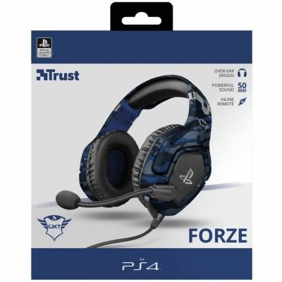 Trust Hovedtelefoner Trust GXT 488 Forze PS4 Blå