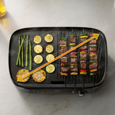 Philips Grill Philips HD6210/90 Sort 2400 W