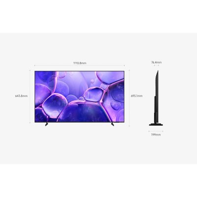Samsung Smart TV Samsung TU50U8075F 4K Ultra HD 50" LED ULED HDR HDR10+ Ultra HD 4K DVB-T2